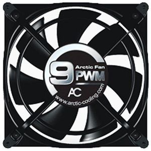 Arctische - Ventilator 9 PWM - Zwart - Computerkoeling - 92 x 92 x 38,5 mm