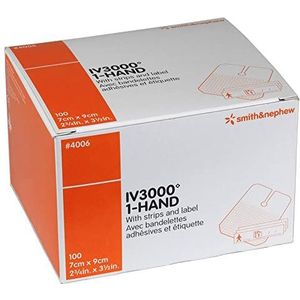 Opsite IV3000 canulefolie 7x9cm steriel 100 stuks