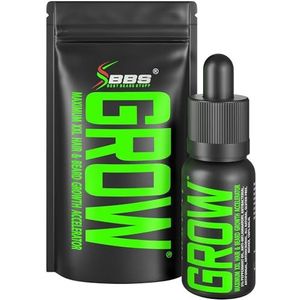 BBS BEST BEARD STUFF Maximum XXL Beard th & Snor Accelerator Serum – revitaliseerder en verhoging van de gezichtshaar