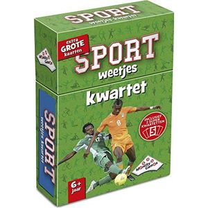 Sport Weetjeskwartet - Leer alles over sporten | 2-4 spelers | Vanaf 6 jaar | Speelduur 15 min