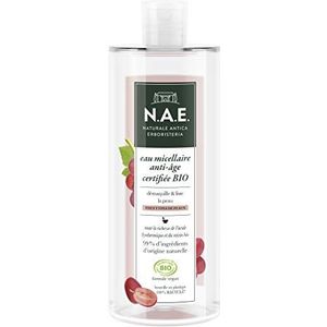 N.A.E. Micellair water, anti-aging reiniger, verrijkt met druivenextract, biologisch, 500 ml