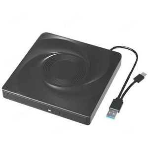 USB3.0 Type C Externe CD DVD RW Optische drive DVD/VCD/CD-brander Draagbare speler Schrijver for Laptop Desktop PC Windows 11 10