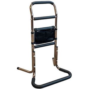 Stoel Stand Assist Verstelbare Hoogtes Veiligheid Hand Rail, Bed Rails Stand Assist Mobiliteit & Dagelijkse Levenshulpmiddelen, voor Ouderen, Gehandicapten, Zwangeren(B)