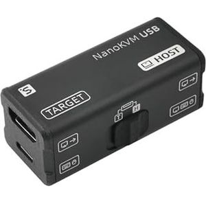 DRHTDXEJ KVM-USB Operations Onderhoud Servers Tool Toetsenbord 4K30fps Loopback Voor Meerdere Systemen Met Virtuele Toetsenbord