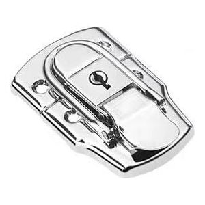 Sluitingen met knevel, RVS Knevelsluiting for Dozen Zilver Verpakking van 2(6405 76k)