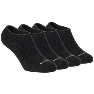CALZITALY PACK 2/4 paar merinowollen sokken, thermische sokken, gewatteerde korte sokken, wintersokken met binnenzool, Made in Italy, 2 paar - zwart, 36-38 EU