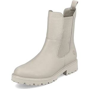 Remonte DAMES Enkellaarzen D8694, Vrouwen Chelsea Laarzen,verwisselbaar voetbed,laarzen,halve laarzen,bootie,sliplaars,plat,beige,45 EU / 10.5 UK