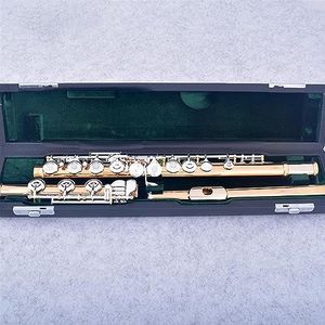 fluit instrument 17-gaats C-sleutel Dwarsfluit Cupronickel Verzilverd Goud Professioneel flute instrument