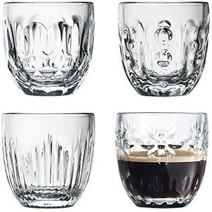 La Rochère Troquet espresso koffieglas - 10 cl - Set-4