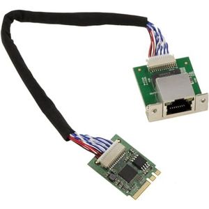 Qerwsdty INFORMATIQUE M2 M.2 NGFF Key 2,5 Gigabit RJ45 LAN Ethernet 10 100 1000 1G 2,5G. met I226 SRKTV chipset