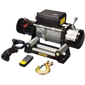 Elektrische bergingslier Afstandsbediening Hijsblok Modder Strandtransport Handling Voertuiglier Tractie Off-road Zelfrijdende auto(12V 4000LBS Wireless)