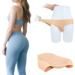 Color 2,One Size,XZZXQNB Silicone Slip Man naar Vrouw - Dikke Heupversterker, Vormgevende Control Lifter Shorts voor Crossdresser
