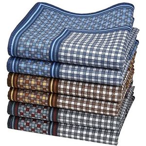 Merrysquare - Zakdoeken - 40 cm x 40 cm - 6 Stuks - 100% Katoen - Yampara