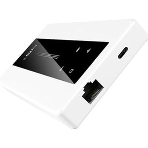 HOSAYA draagbare WiFi 4G SIM-kaart wifi router 10000 mAh Grote batterij lte modem reizen WiFi hotspot RJ45 poort x 1 TS9 antennepoort x 1 pocket MIFI