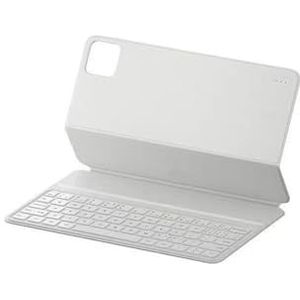 Originele Mi Pad 6 toetsenbord en styluspen, compatibel touchpad, Bluetooth-pen en magnetisch toetsenbord voor Xiaomi Mi Pad 6 Pro/Mi Pad 6 (wit normaal toetsenbord)