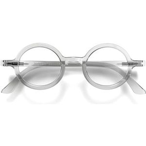 London Mole® Moley leesbril | Coole ronde lezers | Heren dames unisex | Veer scharnieren
