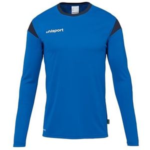 uhlsport Squad 27 Voetbalshirt met lange mouwen, sportshirt voor kinderen en volwassenen, uniseks, sportsweatshirt, voetbalshirt