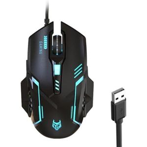 Kalttoy Verstelbare 3600 DPI Ergonomische USB Muizen Gamers Ergonomische Muis voor PC Gamers