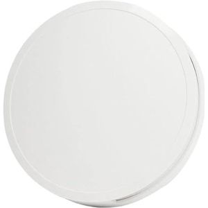 EUROPLAST Badkamerventilator met front, Ø 125 mm, stille ventilator met kogellagers (rond met vochtsensor), kunststof, wit