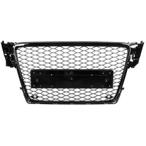 Auto Voorgrill Voor A4 Voor B8 8T Voor S4 2008 2009 2010 2011 2012 Zwarte Voorbumpergrille Frame Mesh Bumpergrille Voorste Radiator Grilles