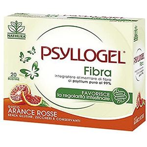 Nathura Psyllogel Voedingssupplementen van vezel, oranje, 20 zakken