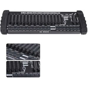 Showlite Master Pro 192-kanaals DMX-controller (voor professionele lichtsturing, USB-aansluiting voor gegevensopslag, max. 240 scènes geheugen, Midi-input: 5-polige standaardinterface