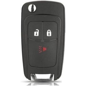 Voor Voor Cruze Voor Spark Autosleutel Shell Case Key Case Shell Opvouwbare Flip Key Fob 3 Knoppen Sleutelschelpen