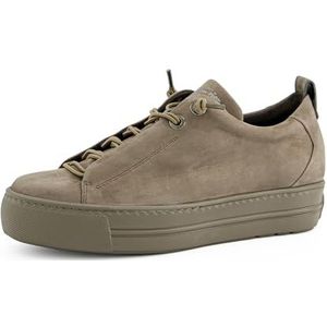 Sneakers - Effen - Suède - Versterkte Hak - Snoersluiting