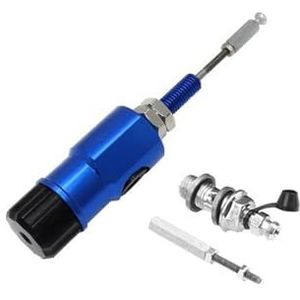 Motorfiets Koppelingshendel Universele 7/8-inch 22 Mm Motorfietsstuur Hydraulische Koppelingsset Hoofdremcilinder Olieleidingset(Pump Blue)