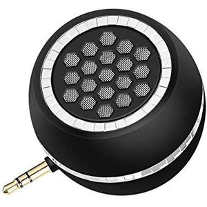 Mini draagbare luidspreker, 3W mobiele telefoon luidspreker lijn-in luidspreker met heldere bas 3,5 mm AUX audio-interface, plug and play voor iPhone, iPad, iPod, tablet, smartphone