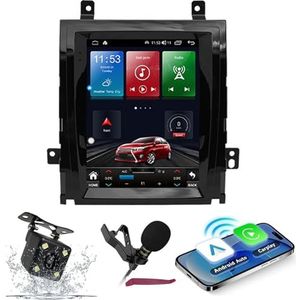 Android 14 Autoradio Navi voor C-adillac Escalade (2007-2014) 9.7 ""Screen Car Multimedia Player met Carplay GPS Navigatie 2Din Radio Bluetooth 5.0 HIFI FM 5G-WiFi SWC DSP MIC Camera,6g+128g