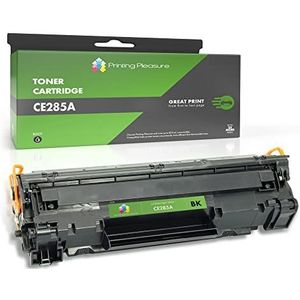 Printing Pleasure 85A 285A Vervanging voor HP and Canon CE285A Toner Cartridge Compatibel met ​Laserjet Pro M1132 M1136 M1212 M1210 P1106 M1130 P1100 i-Sensys LBP-6000 MF-3010 LBP-6020 LBP-6018 LBP-6020B LBP-6000B 1 Zwart