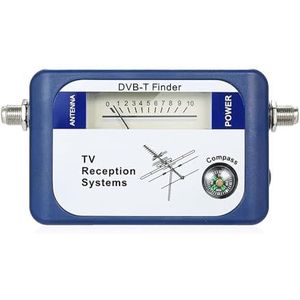 DVB-T TV Digitale antenne terrestrische signaalmeter Antennezoekeraanwijzer TV-satellietontvanger met kompas TV-ontvangstsystemen Hoge gevoeligheid