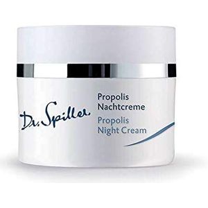 Dr. Spiller - Propolis nachtcrème | zuivert en verzorgt onzuivere huid | met waardevol propolisextract | voor een gezuiverd en gelijkmatig huidbeeld |