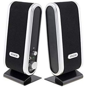 Szaerfa computerluidspreker, draagbare multimedia USB-aangedreven miniluidspreker voor desktop pc laptop notebook