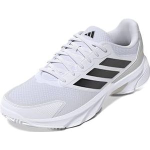 adidas Heren CourtJam Control 3 M Sneaker, Wit, 7.5