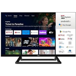 TELE System - TS24FL - Smart TV - 24 inch - Android TV - DVB-T2 - Geïntegreerde Chromecast