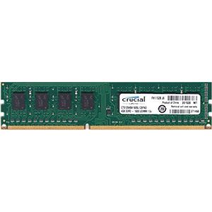 Crucial - 4GB DDR3 - RAM Geheugen - 1600 MHz - CL11 - UDIMM