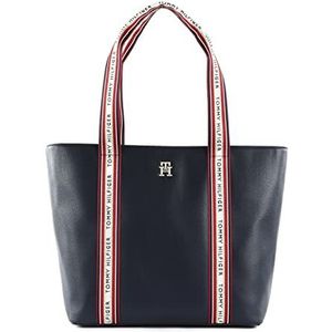 Tommy Hilfiger Tommy Life Shopper Tote, One Size, Ruimte Blauw