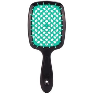 Kam 2 stuks luchtkussen kam verwarde haarkam haarborstel massage antistatische holle natte krullende haarborstels kapper styling gereedschap (kleur 2)