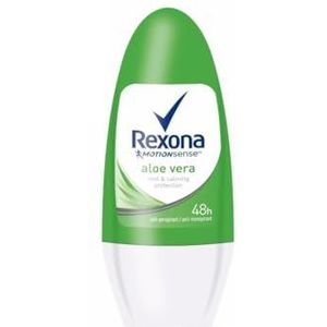 3 x Rexona Women deodorant roll-on ""Aloë Vera"" Motion Sense (groen) - 50 ml