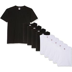 FRUIT VAN DE LOOM Heren Super Premium T-shirt met korte mouwen (Pack van 10)