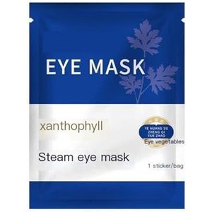 Steam Eye Mask Warm Moisturizing Hot Compress Relaxing Eyes, Office Travel Convenient Shade and Sleep Eye Patch 20 Tablets Pack Steam Eye Mask(LuteinSteamEyeMask)