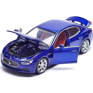 1:32 Voor Maserati Ghibli Coupe Speelgoed Voertuigen Model Legering Trek Speelgoed Collectie Gift Off-Road Auto (Color : A, Size : With box)