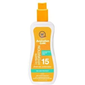 Australian Gold - Spray Gel Sunscreen - Beschermende Spray - SPF 15 - 237 ml