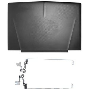 WANGHUIH Bovenste deksel LCD achterkant en scharnieren scharnier compatibel met Lenovo Legion Y520 R720 Y520-15 Y520-15IKB serie