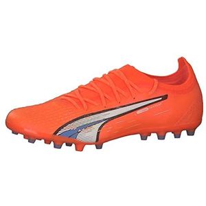 PUMA Ultra Ultimate MG Voetbalschoenen voor heren, Oranje, 41 EU