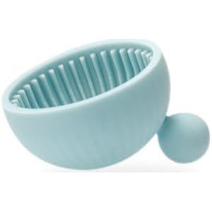 Make-up Borstel Reiniging Siliconen Foundation Blusher Lip Hoogtepunt Borstels Scrubber Pocket Schoon Gereedschap Accessoires Blauw