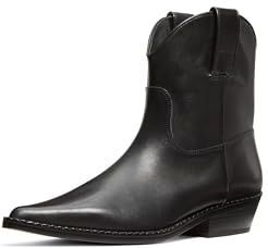 Michael Kors - Noemie - Gehakte Enkellaarsjes - Zwart - Leer