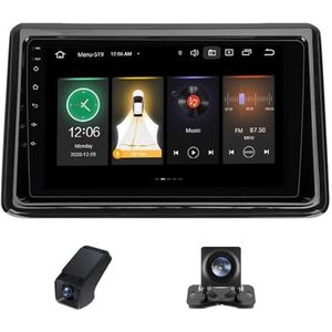 9inch Car Radio Touchscreen geldt voor Toyota Noah Voxy R80 2014-2021, Achteruitrijcamera Compatibel met CarPlay/Android Auto/Bluetooth FM/AM RDS Radio GPS-navigatie 4GLTE 5GWIFI(NF-1)